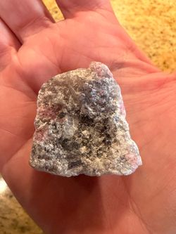 Raw Pink Tourmaline Crystal Stone