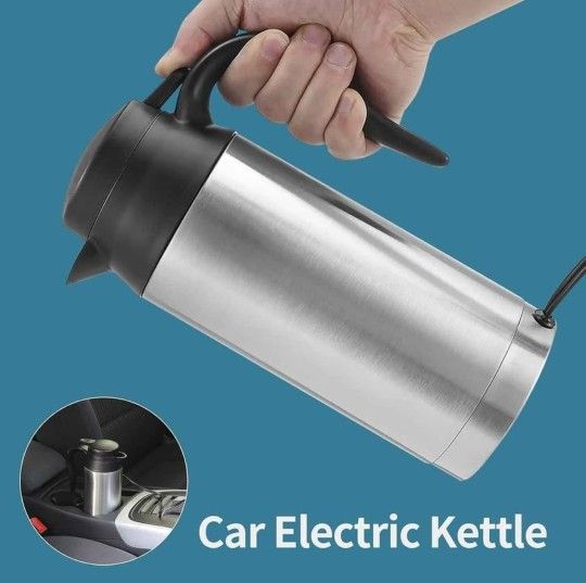 Portable Electric Car Kettle - 650ml 12V