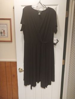 Black Dress Size 20W