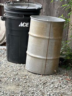 3 trash can