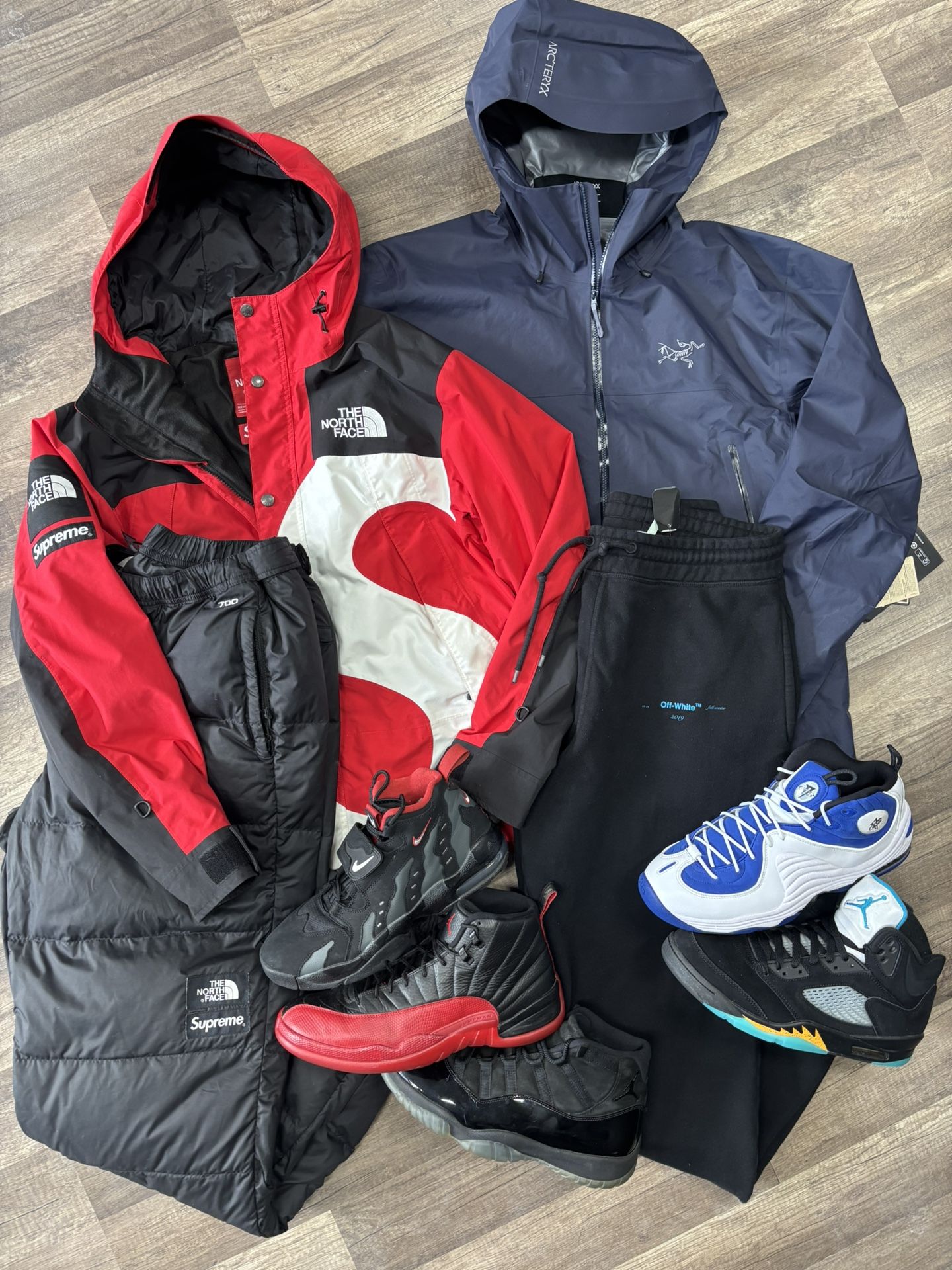 Supreme North face Nike Off White