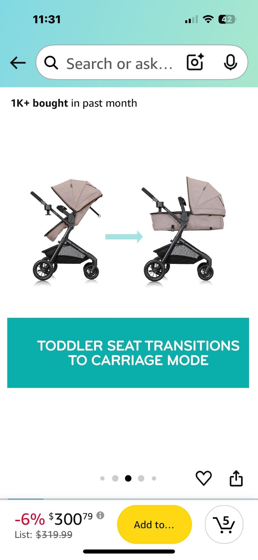 Stroller With Car seats