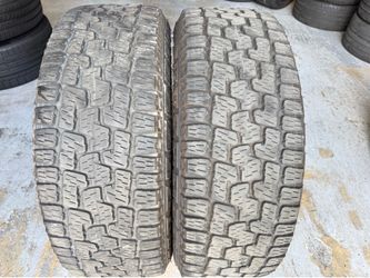 Two Premium Tires 275/65/20 Pirelli Scorpion Zero EV Elect•with 75% Lef•BEST VALUE GUARANTEED REVIAN TESLA CYBERTRUCK