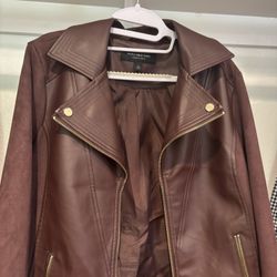 Imitation Leather Jacket 