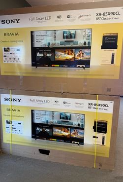 85 Sony Smart 4K, HGTV 120 Hz full array LED TV 120 Hz full array LED TV $55 down on financing for delivery six months Warranty