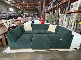 Green Modular Sectional Henredon Murphy from Costco