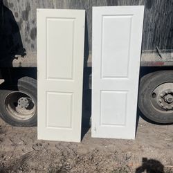 2 28x80 Interior Doors 