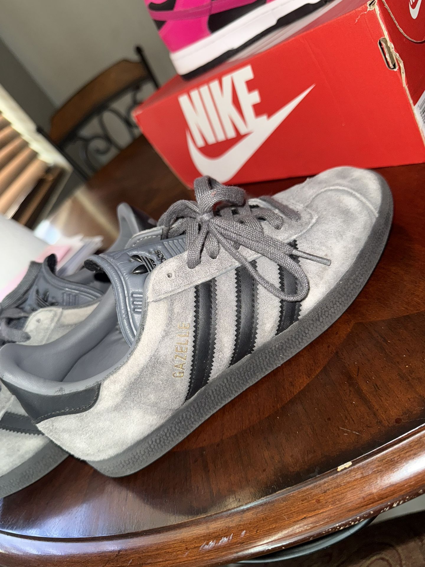 adidas gazelle “Charcoal Grey”