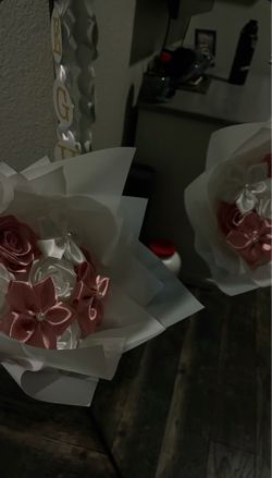 Ribbon bouquets