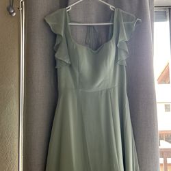 Sage Green Dress