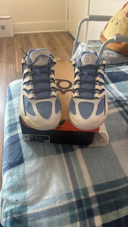 Nike KD18 Shoes Skyblue And White