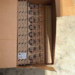 Corrugated roofing support pieces