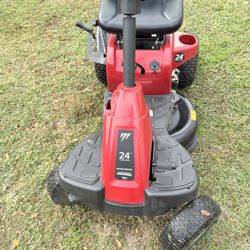 Riding Mower  24 Inch Cut