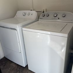 Whirlpool Washer And GE Dryer