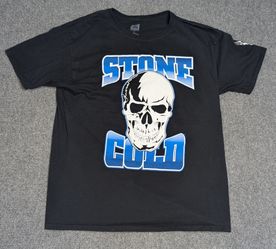 WWE Stone Cold Steve Austin "Stomping Mud Holes.." Mens Large Wrestling