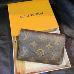 Authentic Louis Vuitton Monogram Victorine Wallet