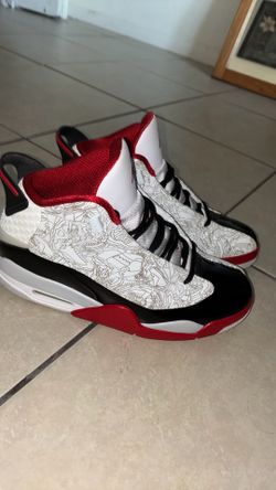 AIR JORDAN DUB ZERO VARSITY RED 9.5 SIZE