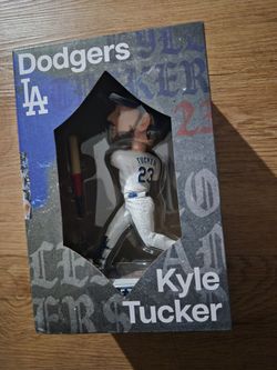 Kyle Tucker 2026 Dodger Bobblehead.  Located in Glendora