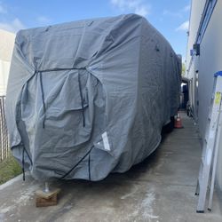 RVMasking Heavy Duty RV Cover Travel Trailer Cover