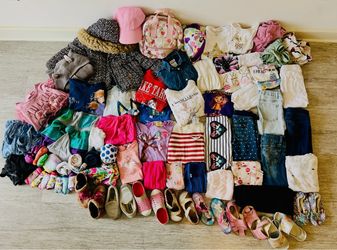 Bundle (68! items) of girls clothing items (Size 4T&5T) sold all together, price is total.
