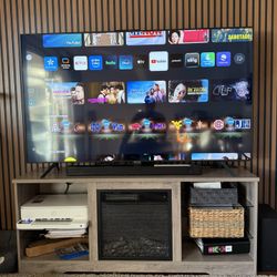 Tv Samsung 65” Plus Tv Stand + Samsung Sound Bar 