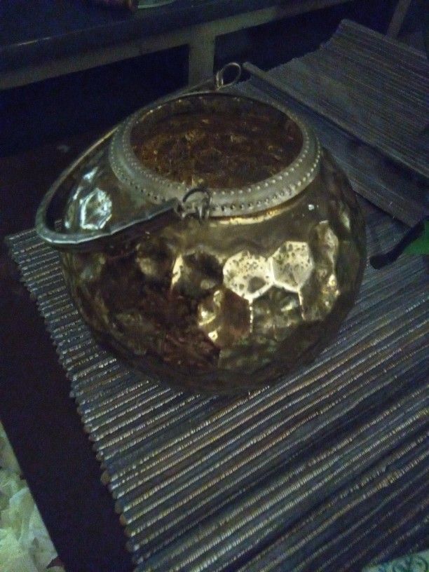 Mercury Glass Bowl Gold