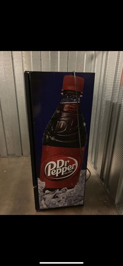 Dr Pepper fridge