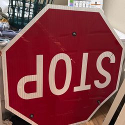 Giant Stop Sign I Had Made At A Fast Signs