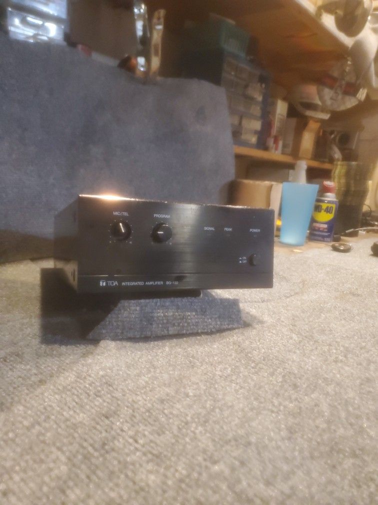 TOA BG-130 Integrated Amplifier