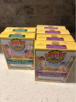 Earths best oatmeal cereal
