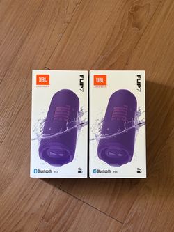 JBL Flip 7 Bluetooth Speaker – Purple (x2)