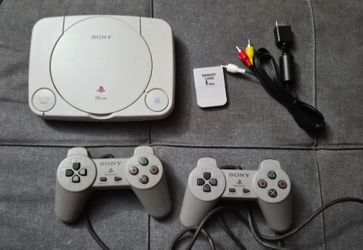 Sony PSone Console Bundle with Two Controllers