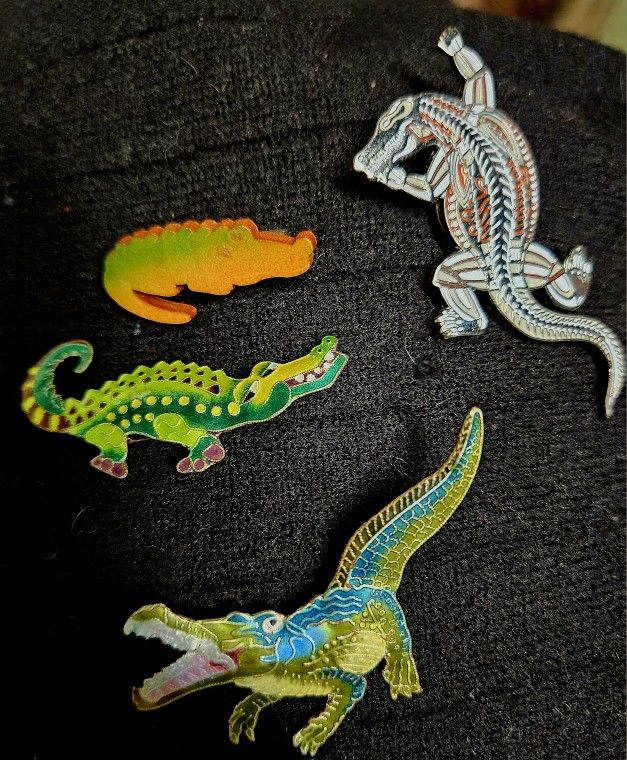 Alligator Pin Collection