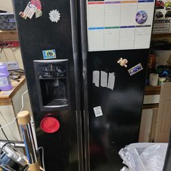Free Black GE Refrigerator 