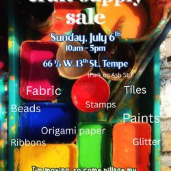 HUGE Craft Moving Sale!!