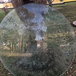 Solid Glass Table Top