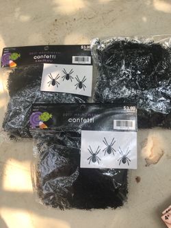 Spiders confetti