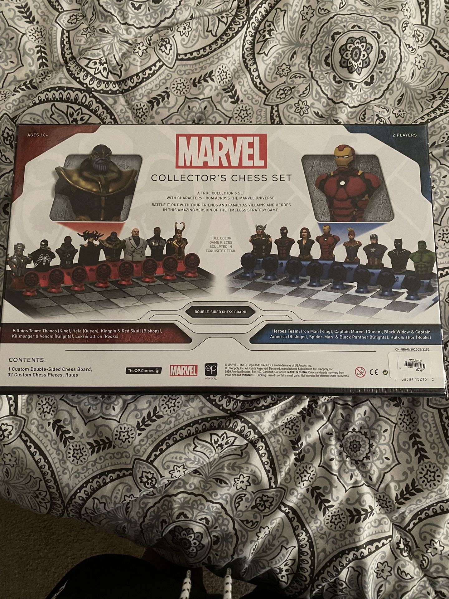 Marvel, Chess Set