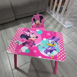 Desk, kids Minnie mouse