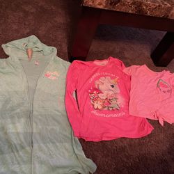 Justice Pjs And Summer Cover Up Size 18-20