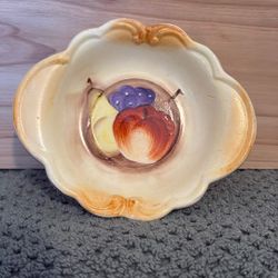 Vintage Hand painted Tea Bag Saucer