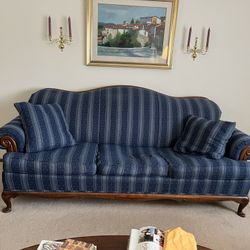 Mid Century Couch Set 2pc