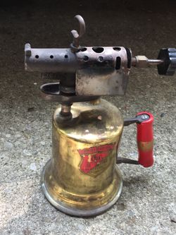 Antique blow torch