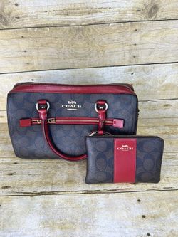 Coach Rowan Satchel Handbag Satchel Handbag Crossbody Bag and Matching Wallet