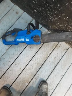 Kobalt 24v 12" chainsaw