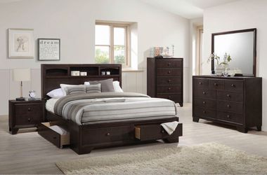 $799 bedroom set not including mattress and chest