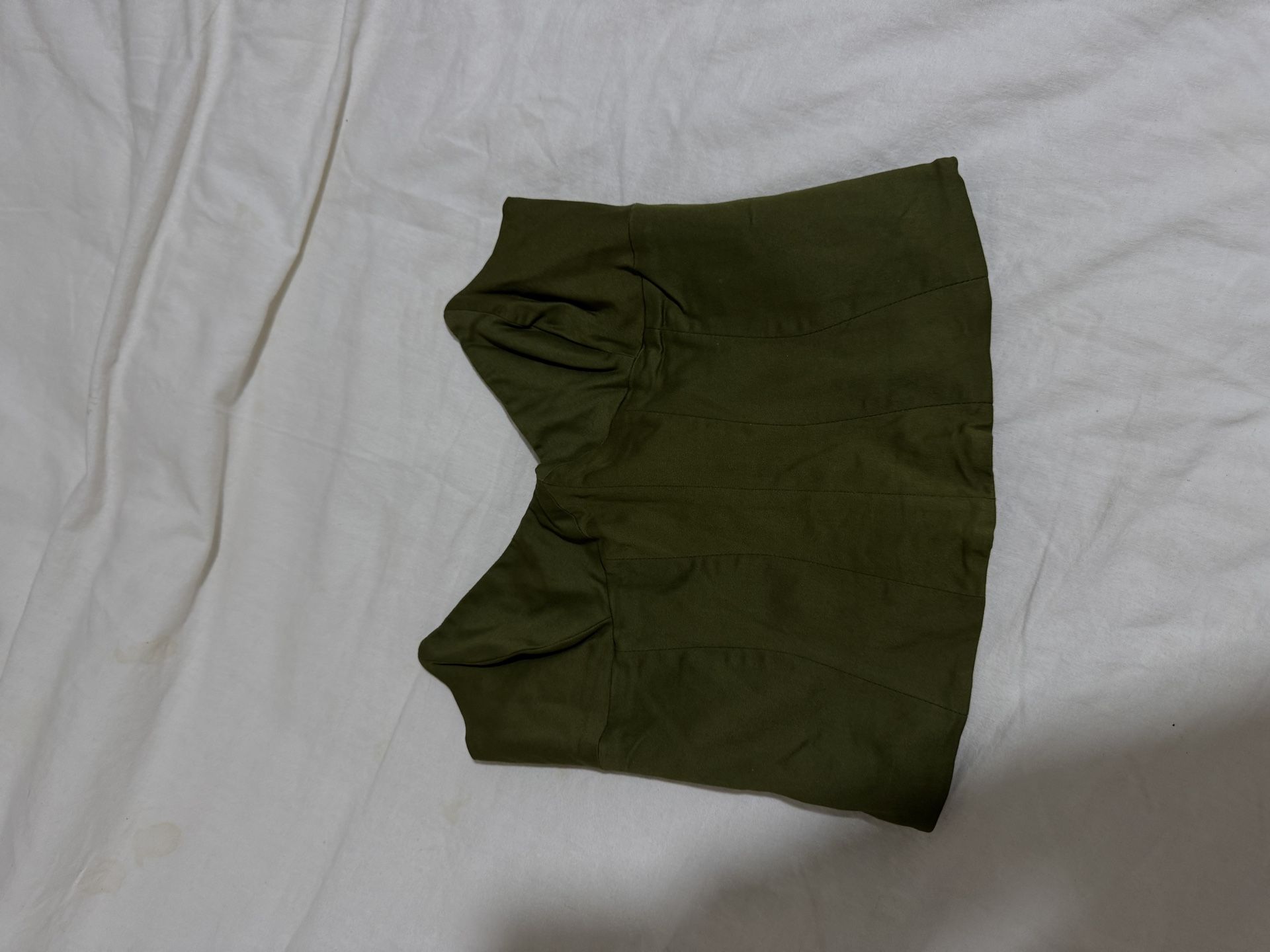 Olive Green Corset Top