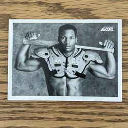Bo Jackson Iconic Bat on Shoulders