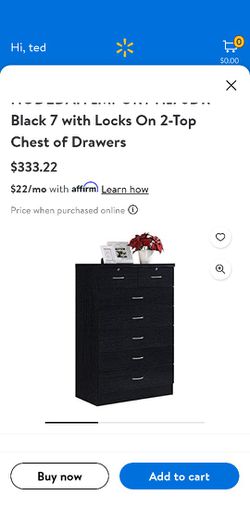 Brand New 7 Drawer Dresser With Locks. Still In Factory Box. Makes A Great Christmas Gift. I have a total of two price is for each. Firm on price Thumbnail