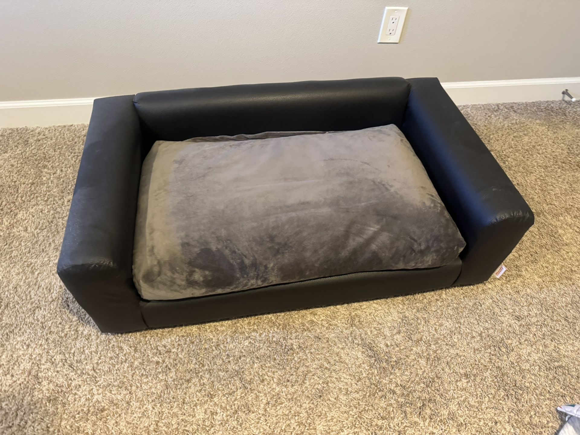 Leather Pet Sofa Couch Bed